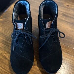 Toms Black Ankle Boots